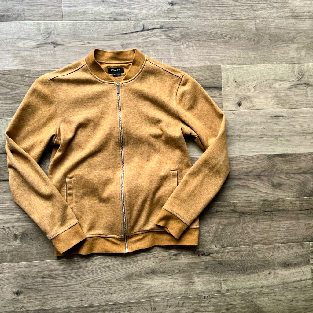 Tan Bomber Rw&Co Medium.